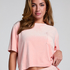 Top Velours Pocket, Pink