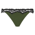 Secret Lace Thong, Green