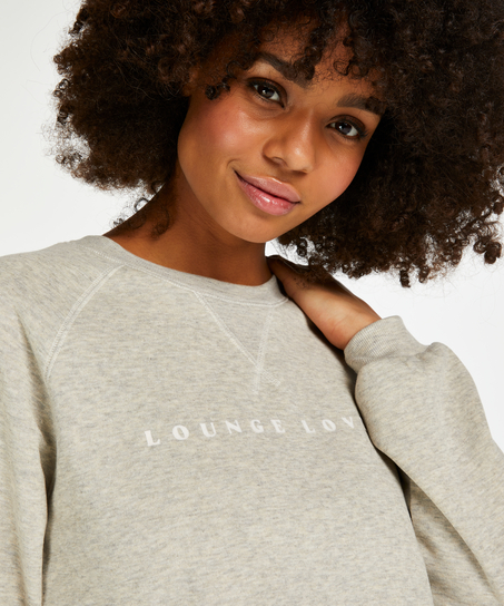 Sweat Brush Jumper, Beige