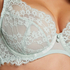 Daisy Non-Padded Underwired Bra, Green