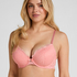 Marine Padded Push-Up Underwired Bra, Pink
