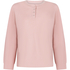 Top Waffle Henley, Pink