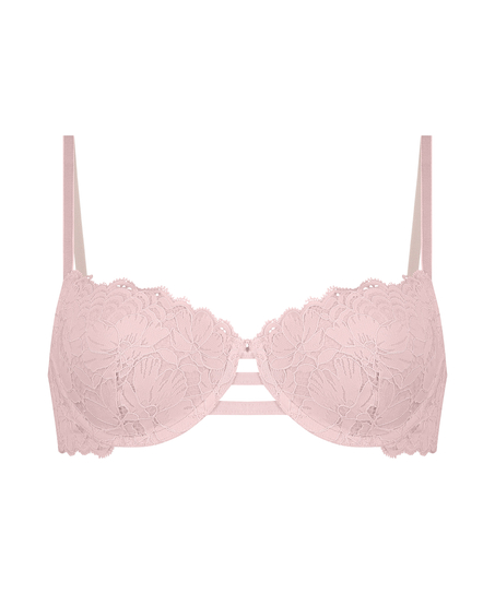 Andrea Padded Underwired Bra, Pink