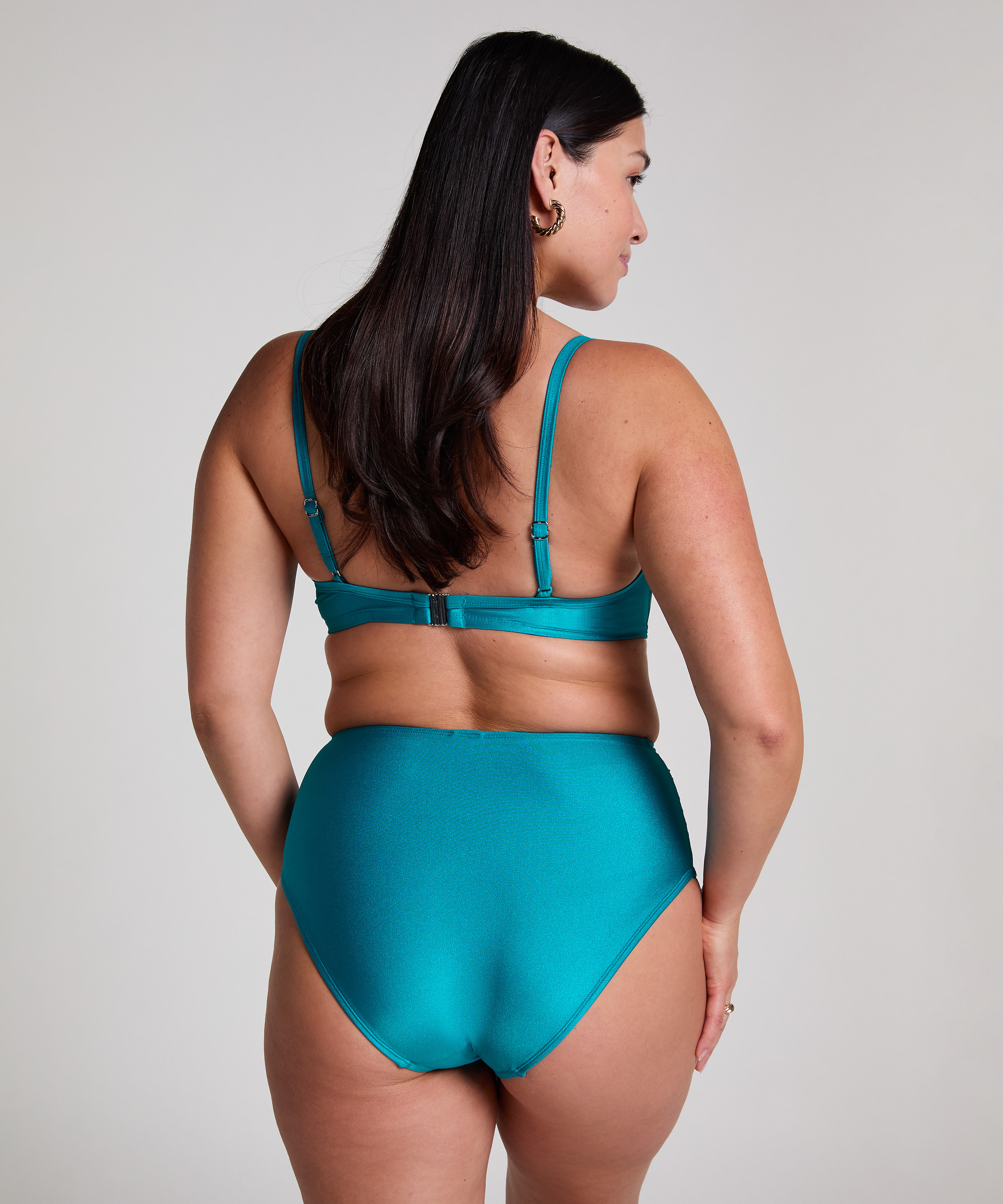 Aqua Shaping Bikini Bottoms, Blue, main