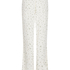 Pyjama Pant Loose Pointelle, White