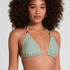 Triangle Bikini Top Luxe, Green