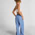 Pant Woven Cotton Stripe, Blue