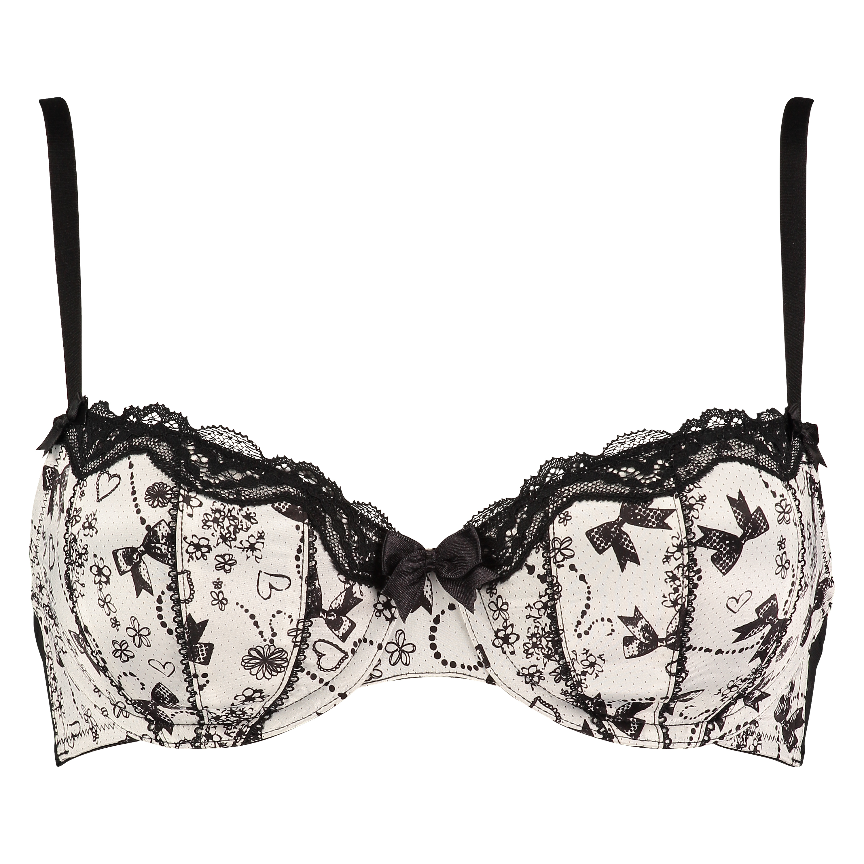 Padded underwired bra Maddy, White, main