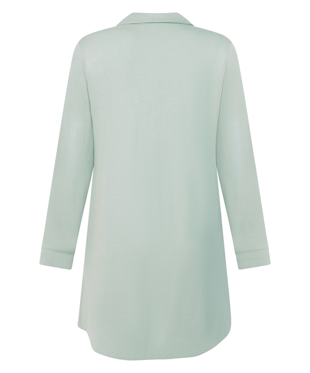 Essential Jersey Shirtdress, Green