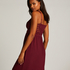 Nora Lace Slip Dress, Purple