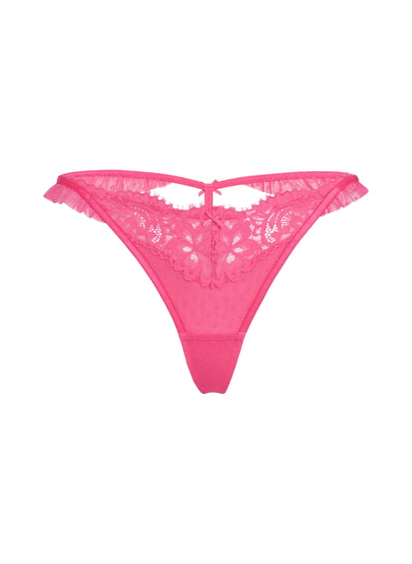 Harmony Highleg Thong, Pink
