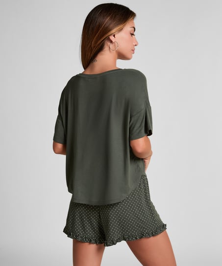 Jersey Pyjama Set, Green