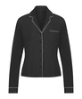 Essential Jersey Long-Sleeved Jacket, Black