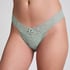 Madison Extra Low Thong, Green