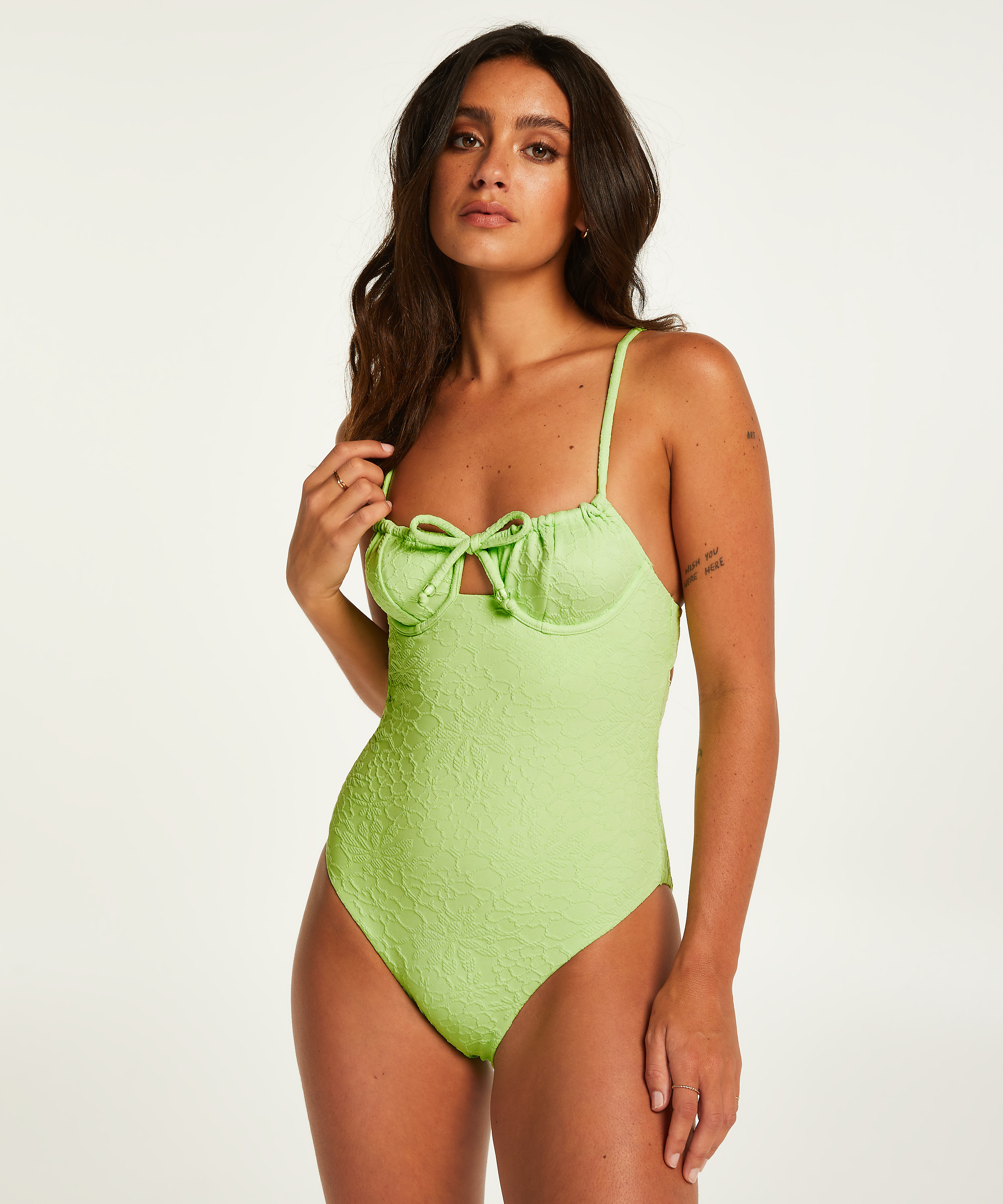 Bondi Swimsuit, Green, main