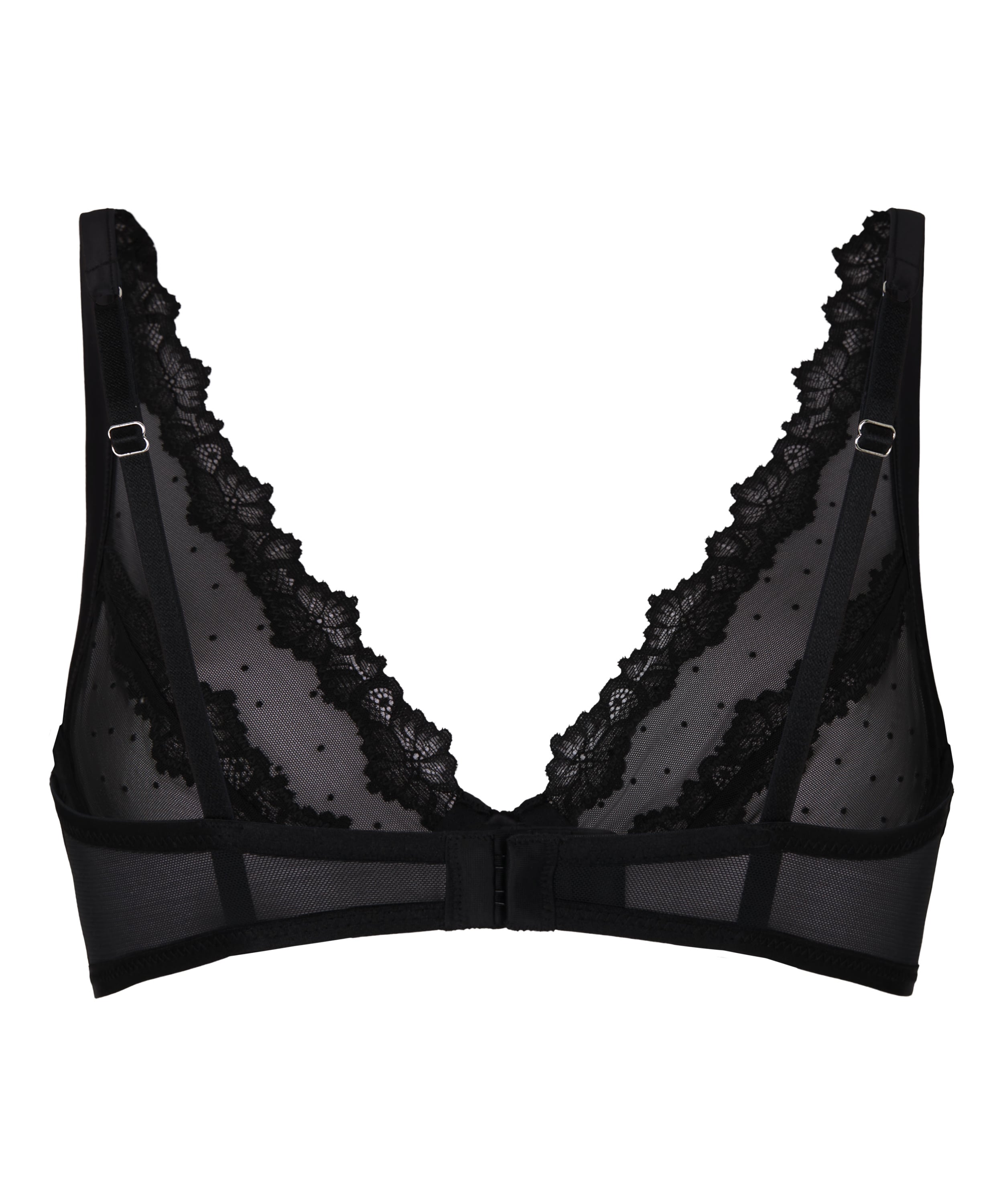 Non-Padded Underwired Bra Kat, Black, main