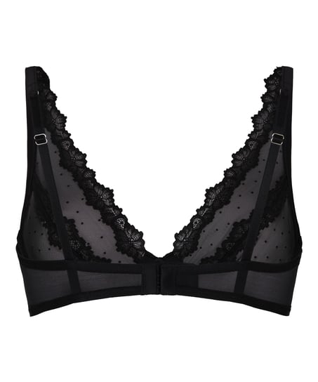Non-Padded Underwired Bra Kat, Black