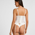 Highleg Thong Millie, White