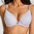 Plunge Padded Underwired Bra, Purple
