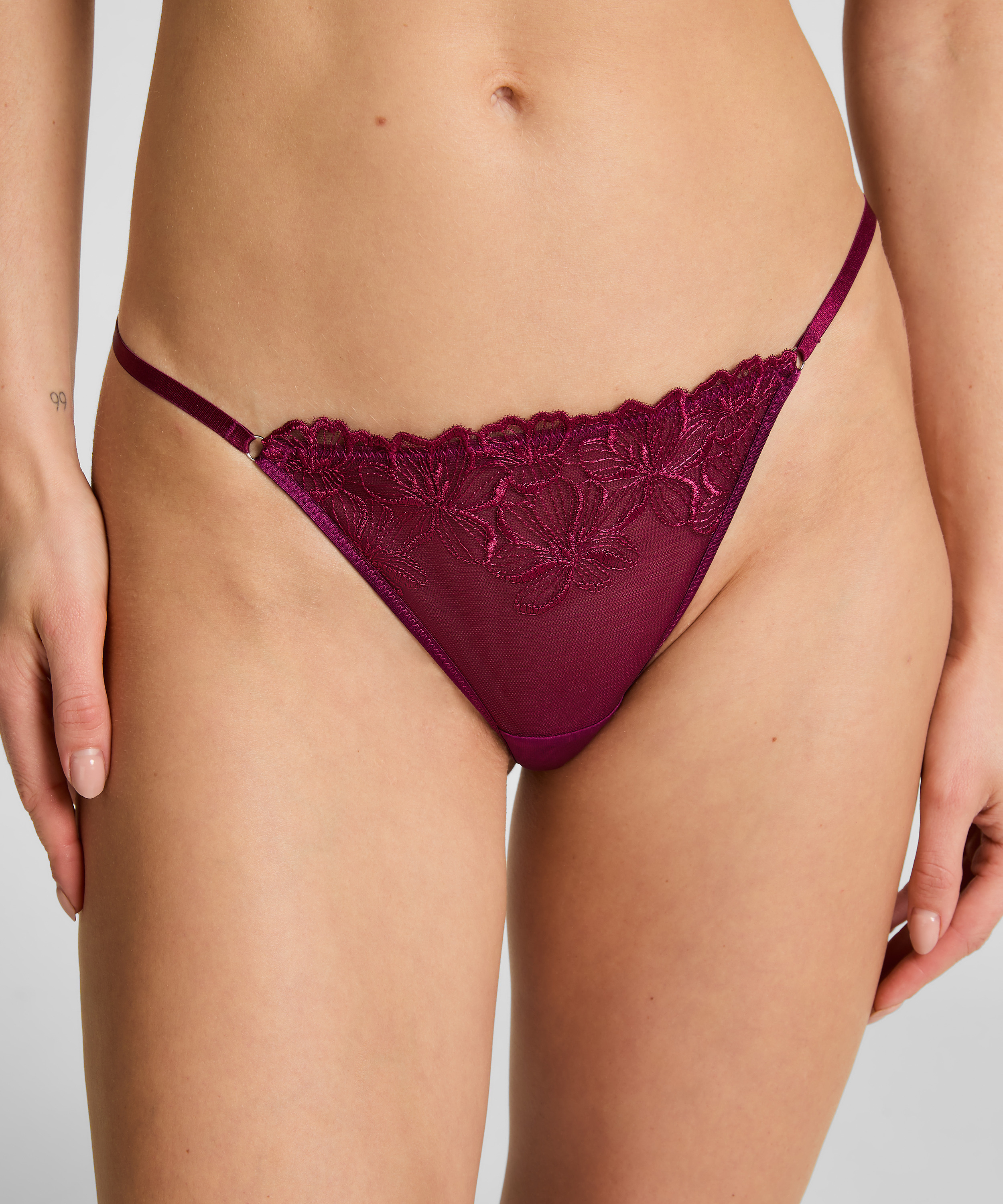 Margot Highleg Tanga, Purple, main