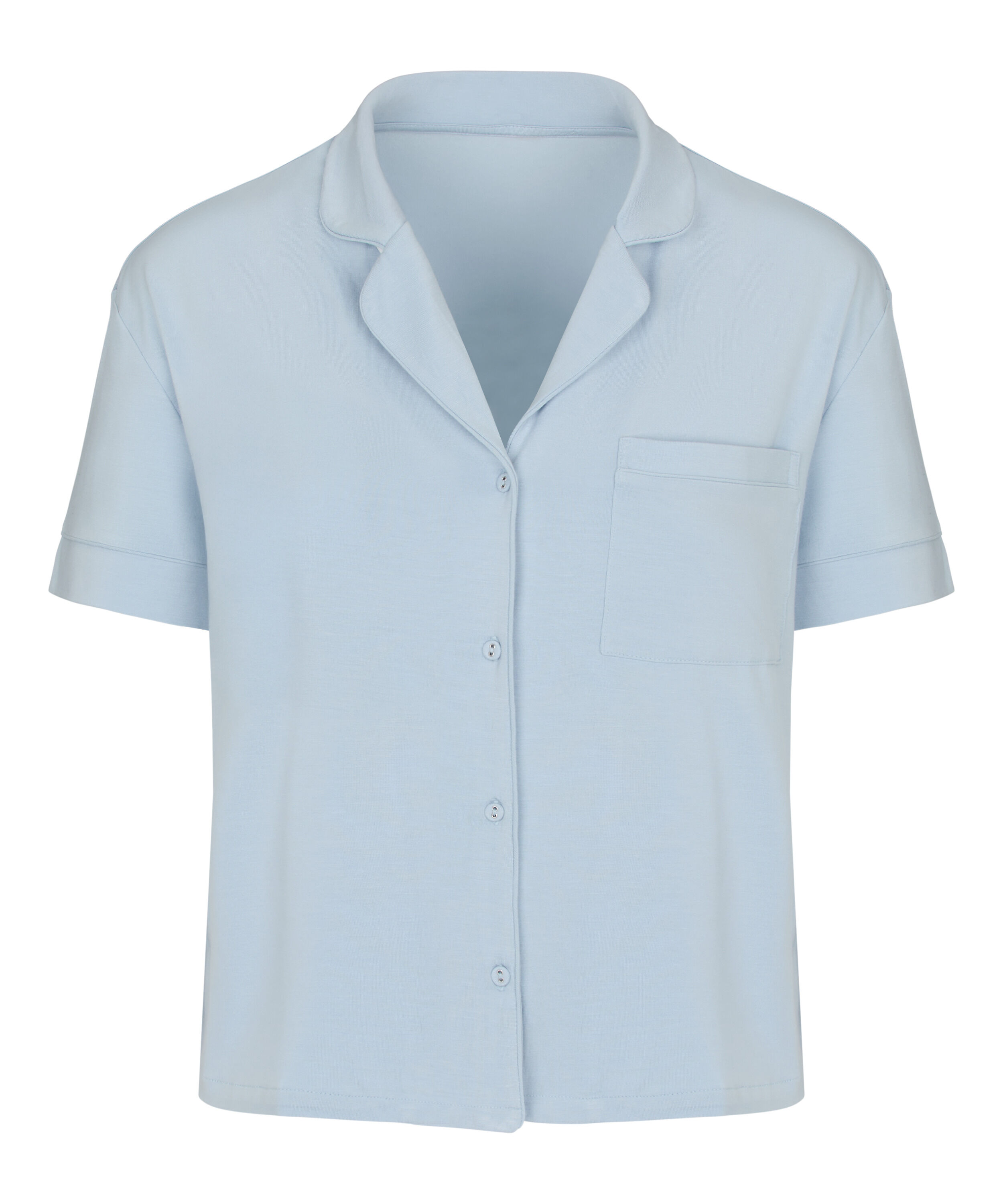 Essential Jersey Short-Sleeved Jacket, Blue