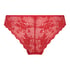 Invisible Lace Back Brazilian, Red