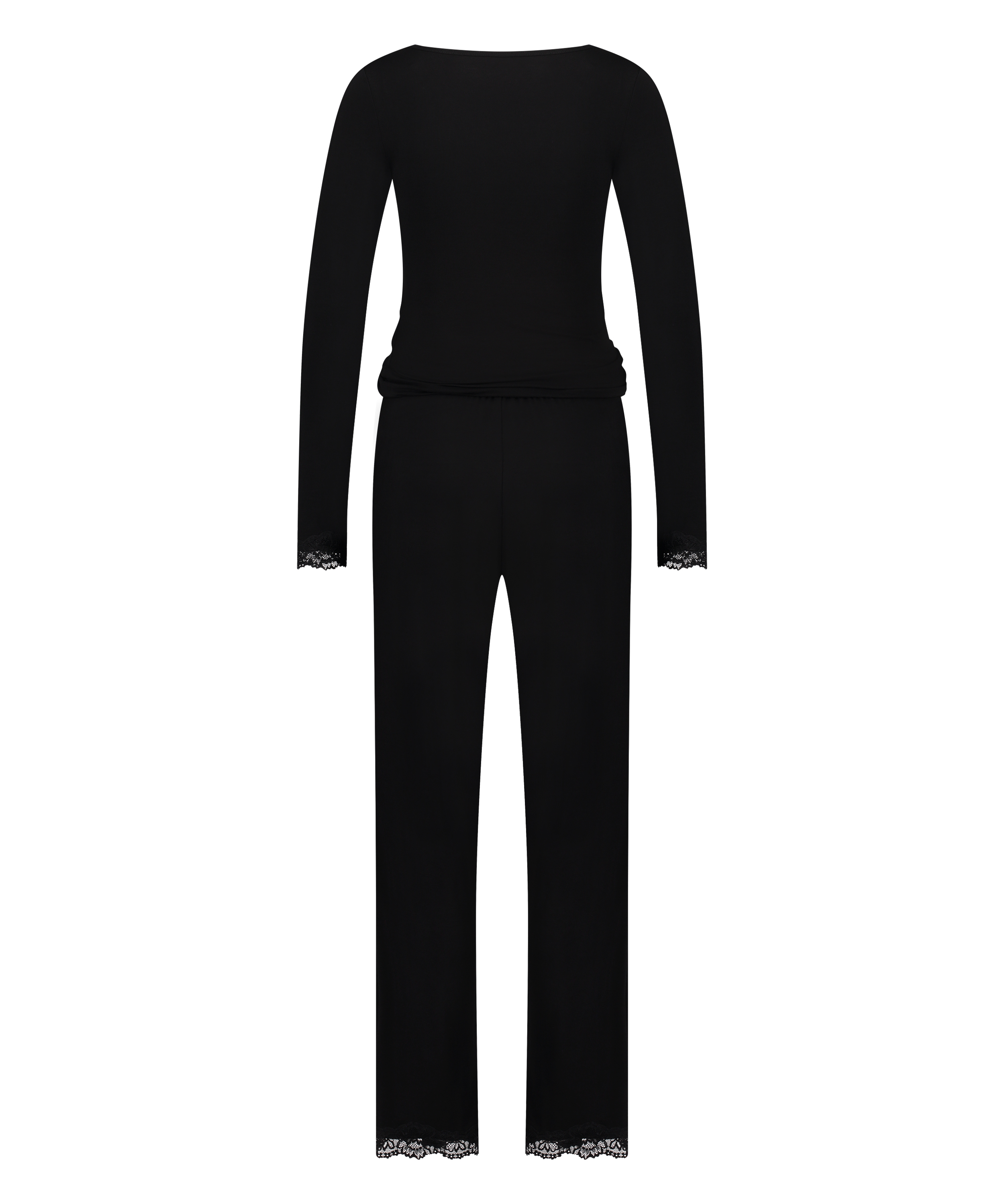 Pajama Set, Black, main