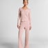 Henley Pyjama Top, Pink