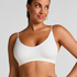 Dide Triangle Bralette, White