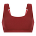 Dianne Scoop Bralette, Red