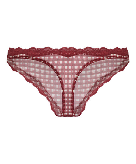 Liz Highleg Thong, Red