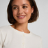 Cardigan Ribbed Jersey, White