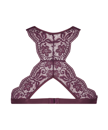 Halter racerback bralette, Purple