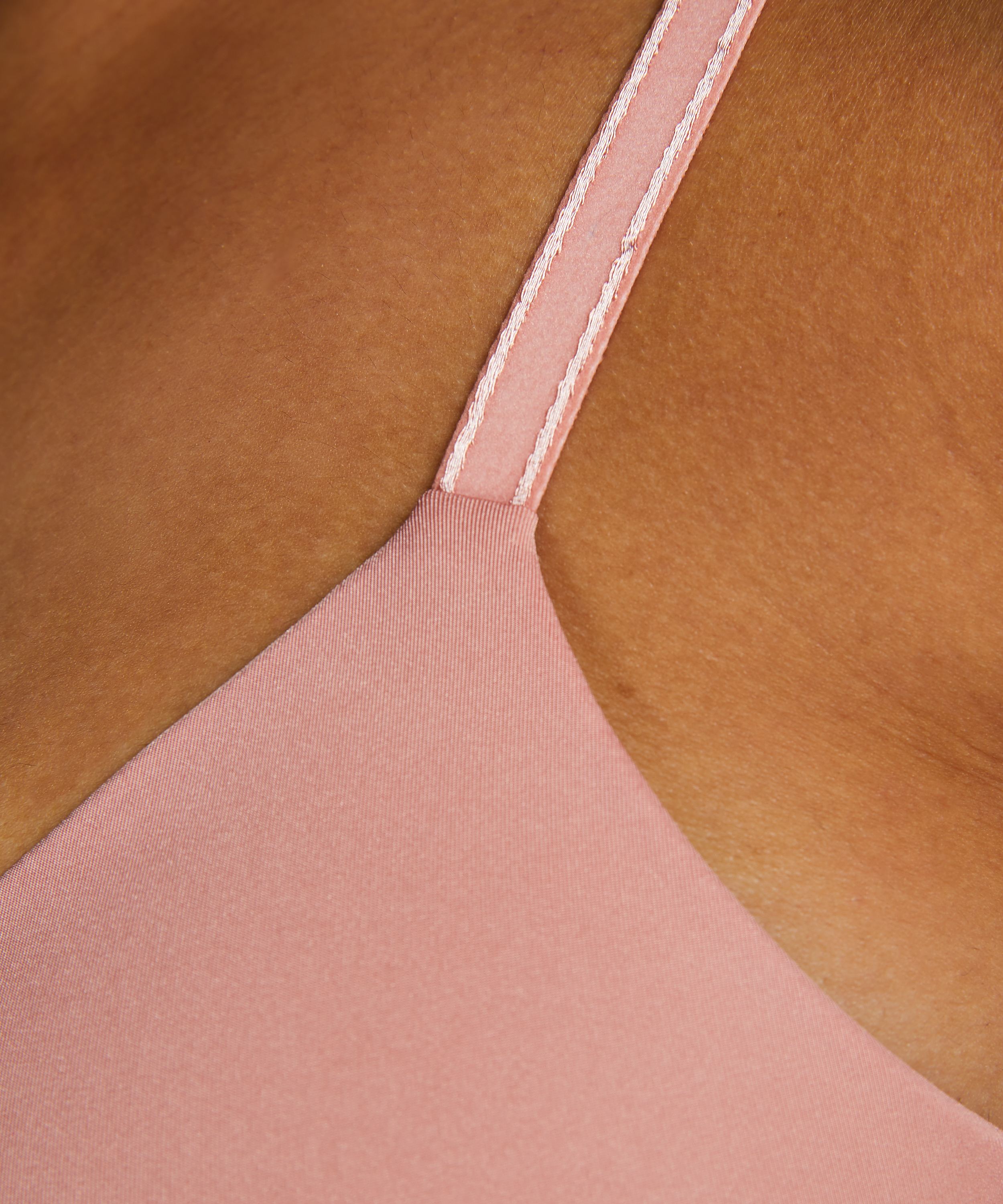 Mona Padded Non-Wired Push-Up Bra, Pink, main