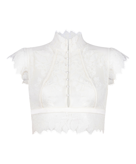 Amelia Bralette, White