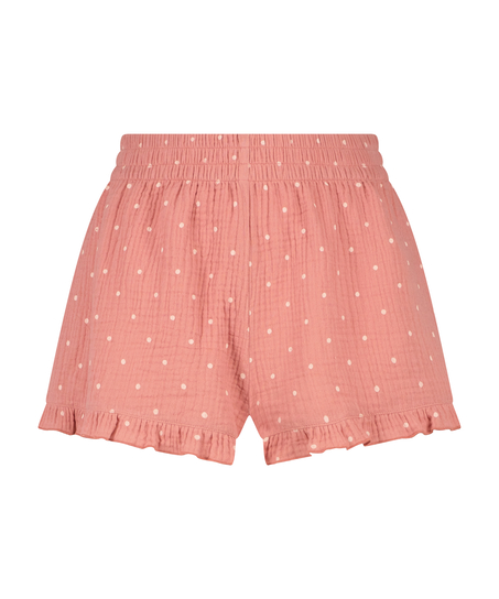 Cotton shorts, Pink