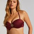 Yucatan Push-Up Bikini Top, Red