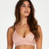 Soft non-padded non-underwired bra, Pink