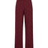 Pants Loose Pointelle, Purple