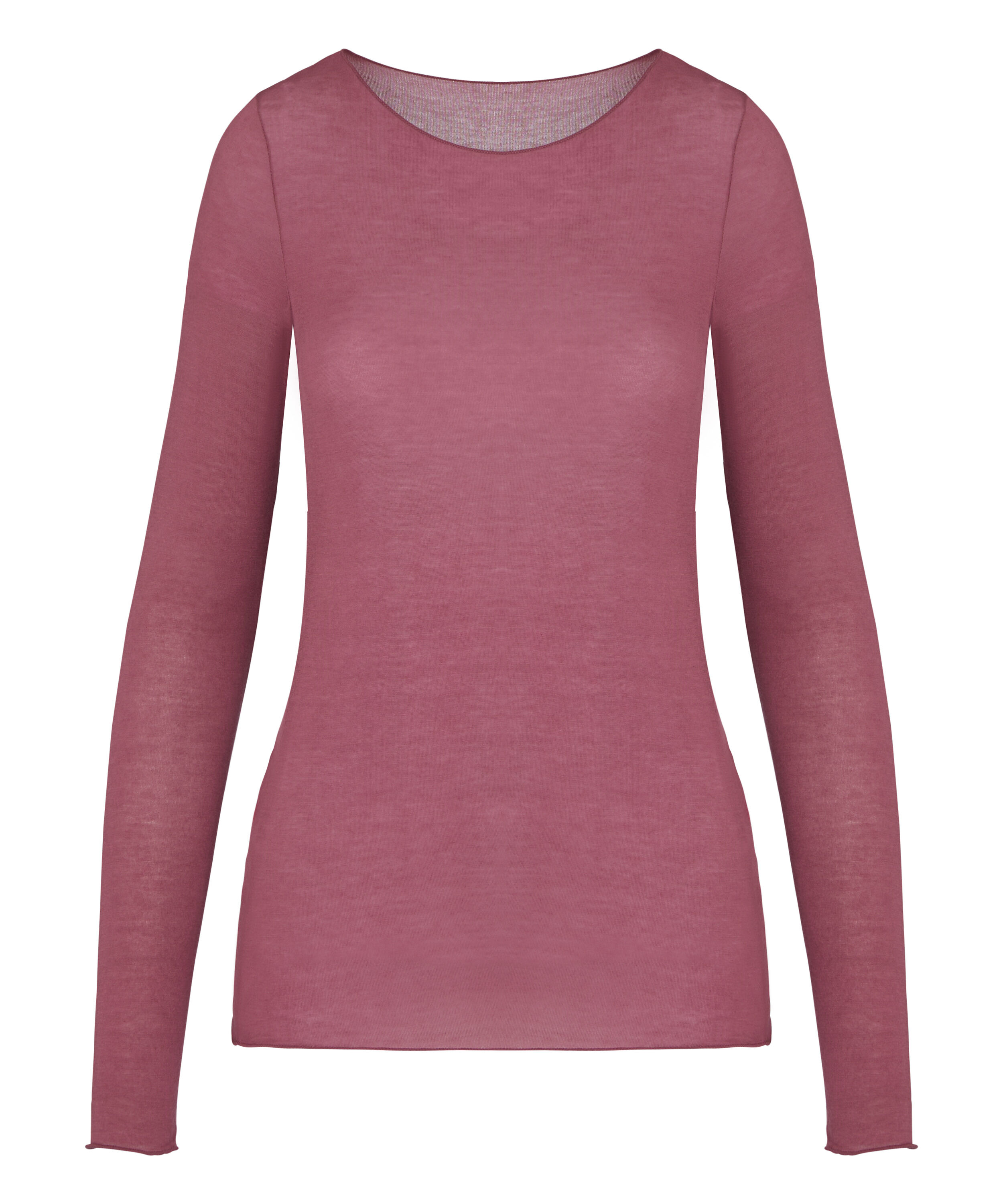 super soft Boatneck shirt with Cashmere, Pink