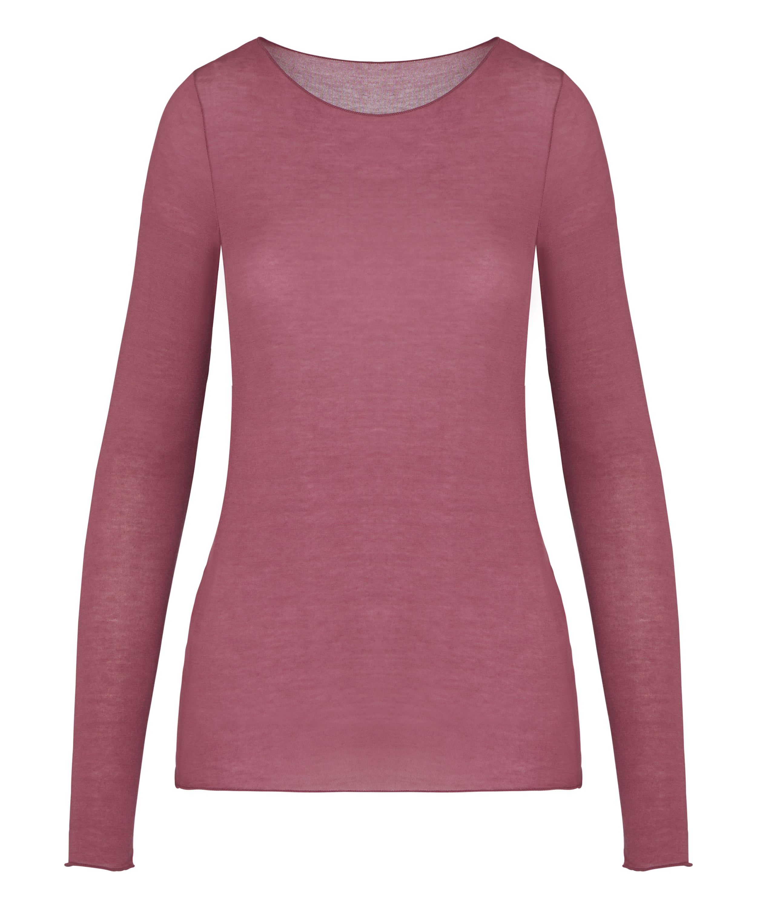 super soft Boatneck shirt with Cashmere, Pink, main