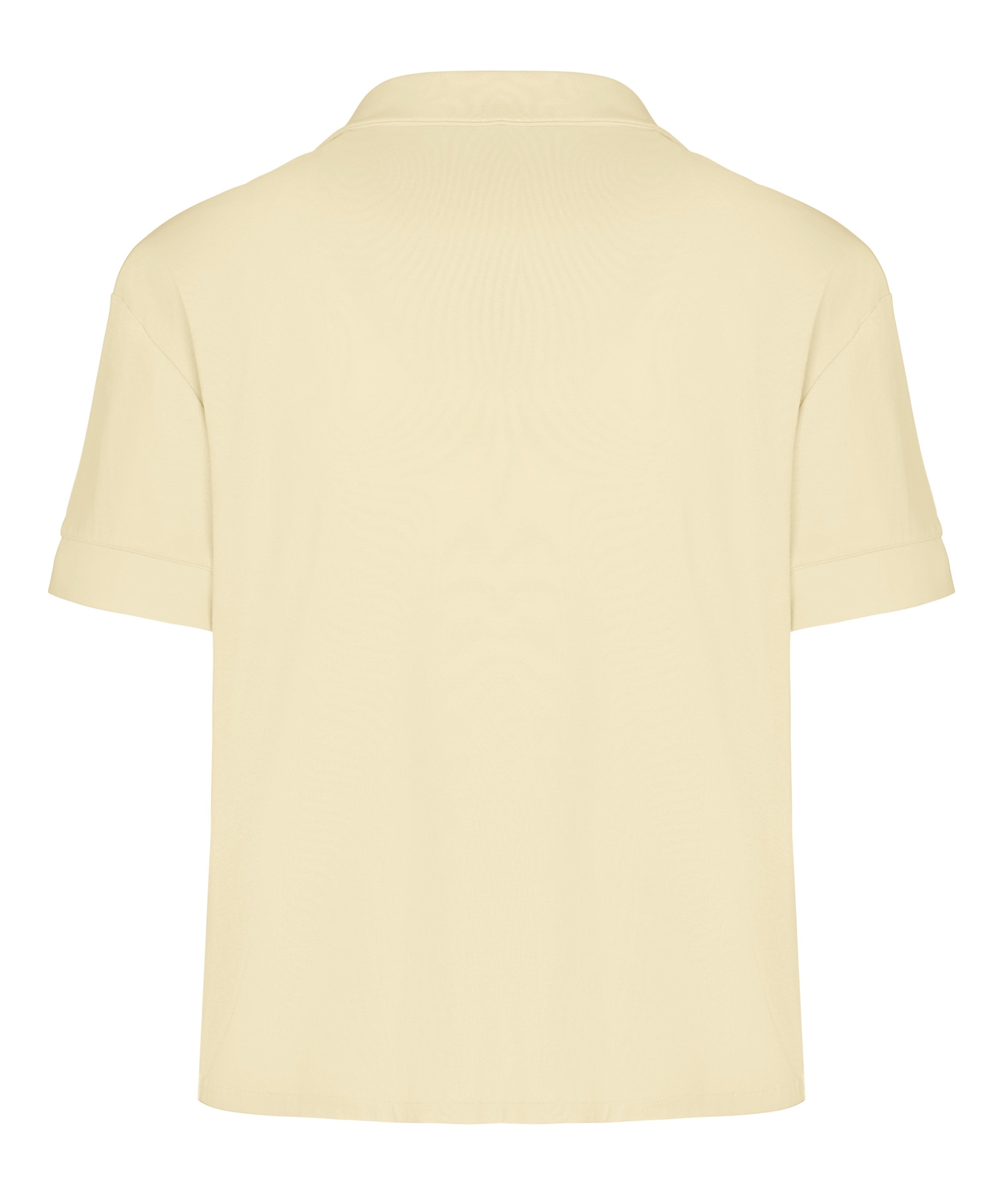 Essential Jersey Short-Sleeved Jacket, Yellow, main