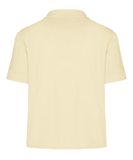 Essential Jersey Short-Sleeved Jacket, Yellow