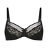 Margot Non-Padded Underwired Bra, Black