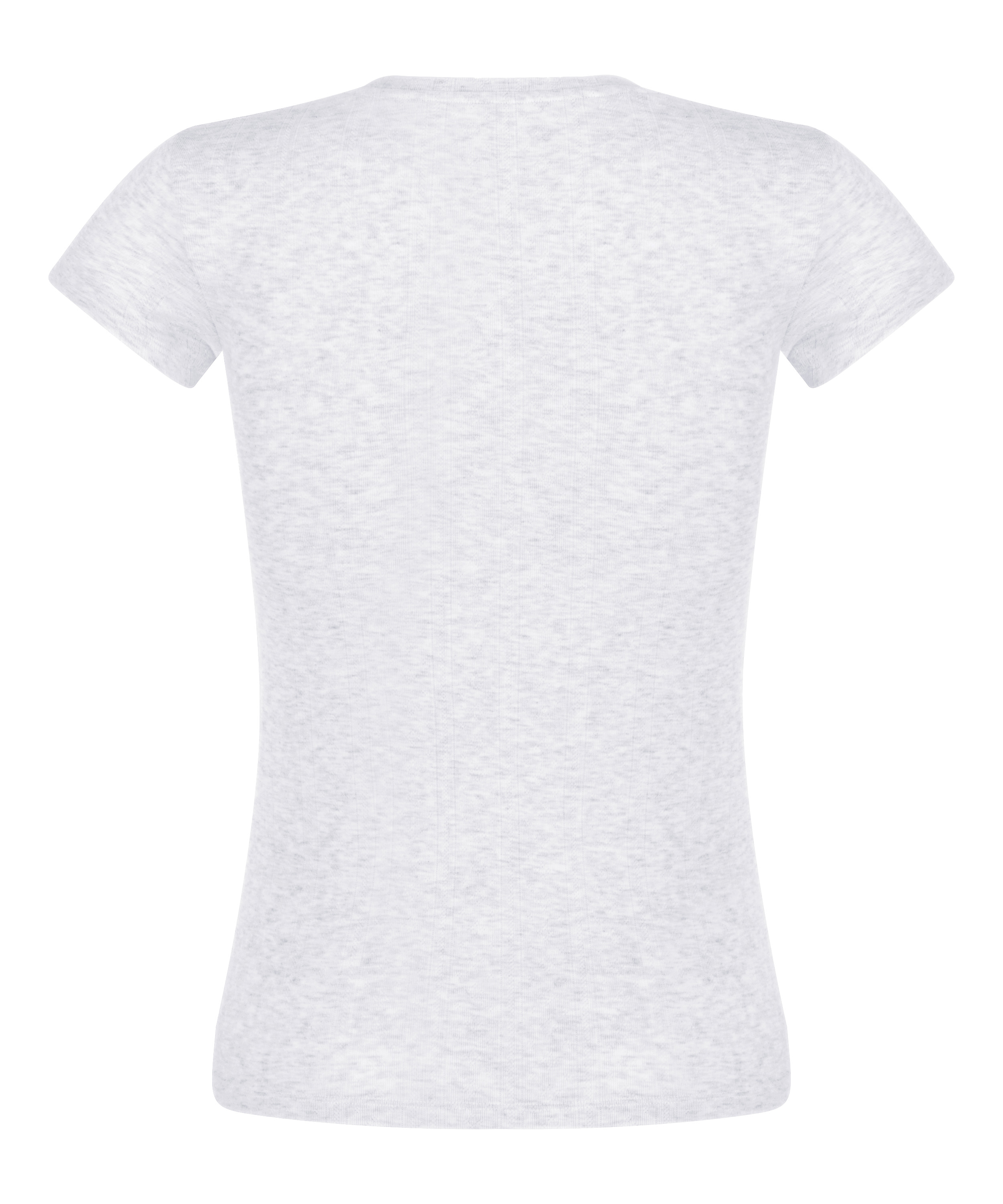 Pointelle Top, Gray, main