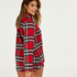 Twill pyjama set, Red