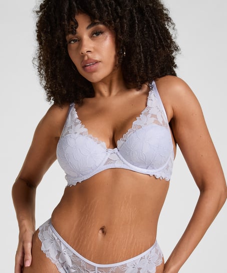 Ingrid Padded Underwired Bra, Purple