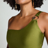 Holbox One Shoulder BikiniTop, Green
