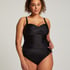 Luxe Shaping Tankini, Black