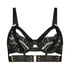 Occult non-padded longline underwired bra, Black
